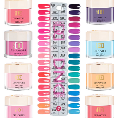 Swatch 7 Dip & Dap Powder Collection by DND