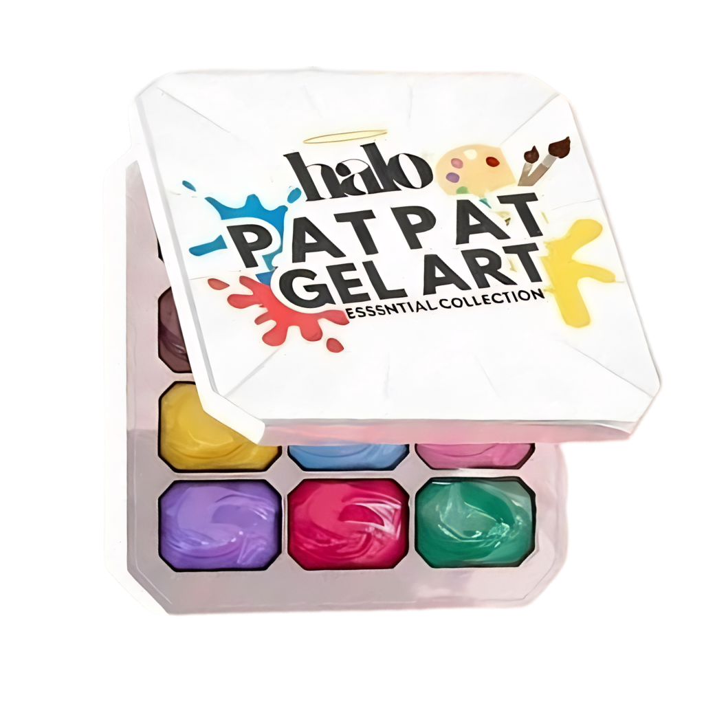 Halo Pat Pat Gel Art Palette - Essential Collection