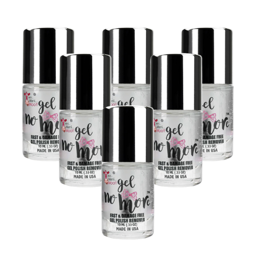 Gel & Dip Remover 10ml 6 Pack by Mini Mani Moo