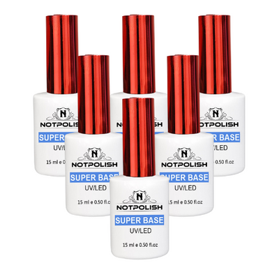 Super Gel Base 0.5oz 6 Pack by Notpolish