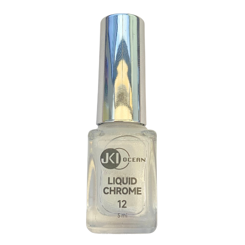 #12 Pure White Liquid Chrome by JKIOcean