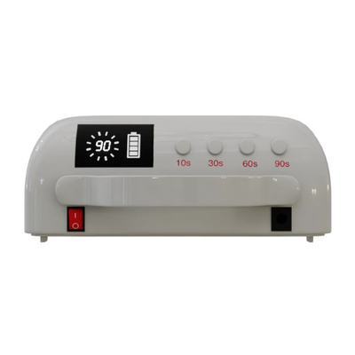 Front view of Ivory Luxe Pro LED Lamp by Notpolish