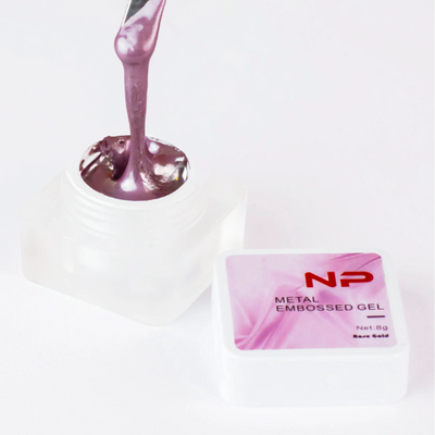 Rose Gold Metal Embossed Gel by Notpolish