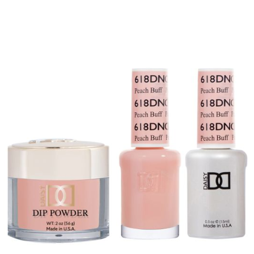 618 Peach Buff Trio by DND