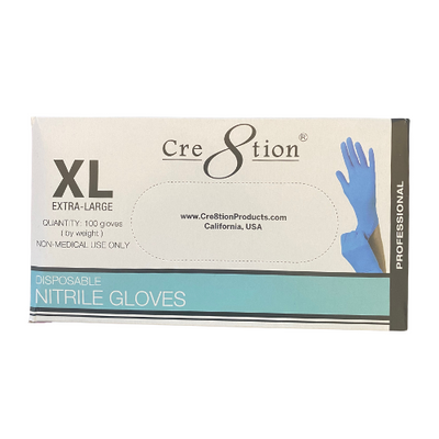 Cre8tion Nitrile Blue Box - XL