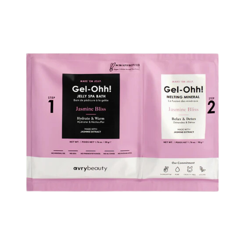 Jasmine Bliss Gel-Ohh Jelly Spa Bath By Avry Beauty Jasmine Bliss Gel-Ohh Jelly Spa Bath By Avry Beauty