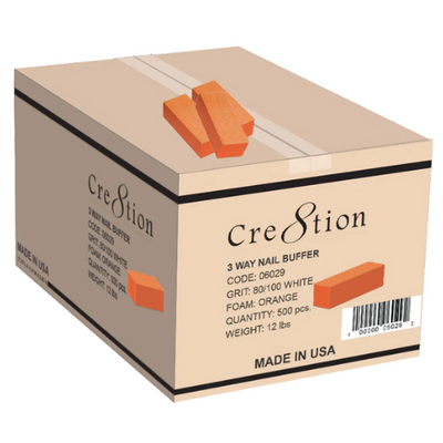 Orange/White 3-Way 80/100 Buffer Case by Cre8tion