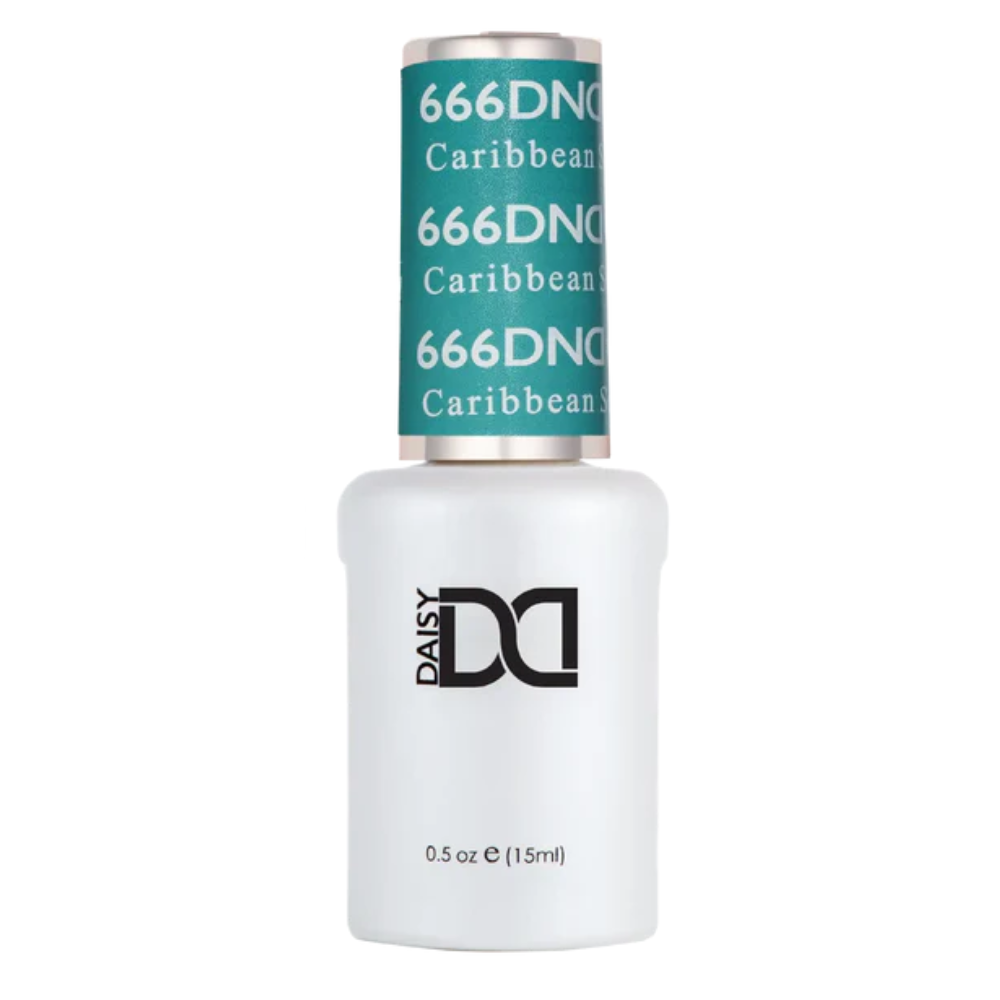 DND single gel polish 666 Caribbean Sea