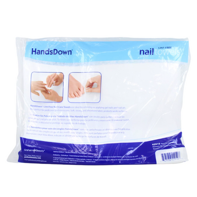 HandsDown Paper-Backed Nail Care Towels - 50ct