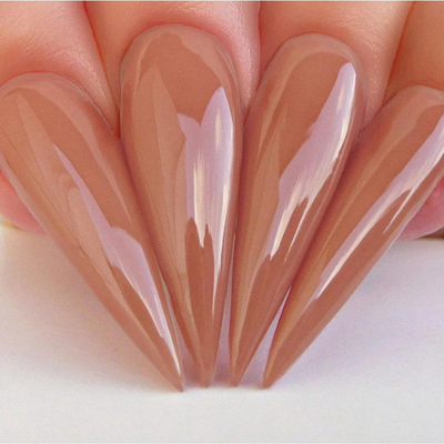 Hands wearing 611 Un-bare-able Polish by Kiara Sky