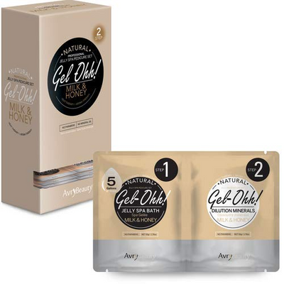 Avry Gel-Ohh Jelly Spa Bath -Milk & Honey