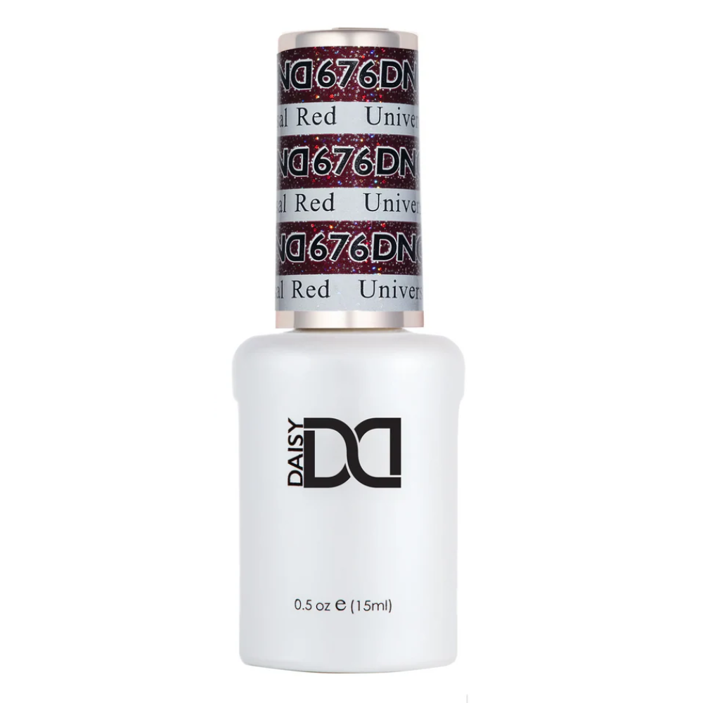 DND single gel polish 676 universal red