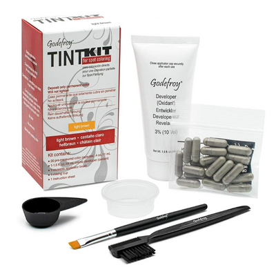 Godefroy Eyebrow Tint Kit - Light Brown