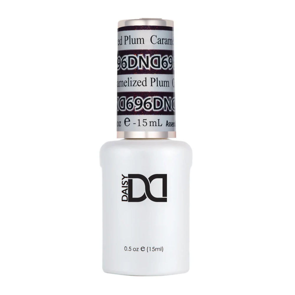 DND single gel polish 696 Caramelized Plum