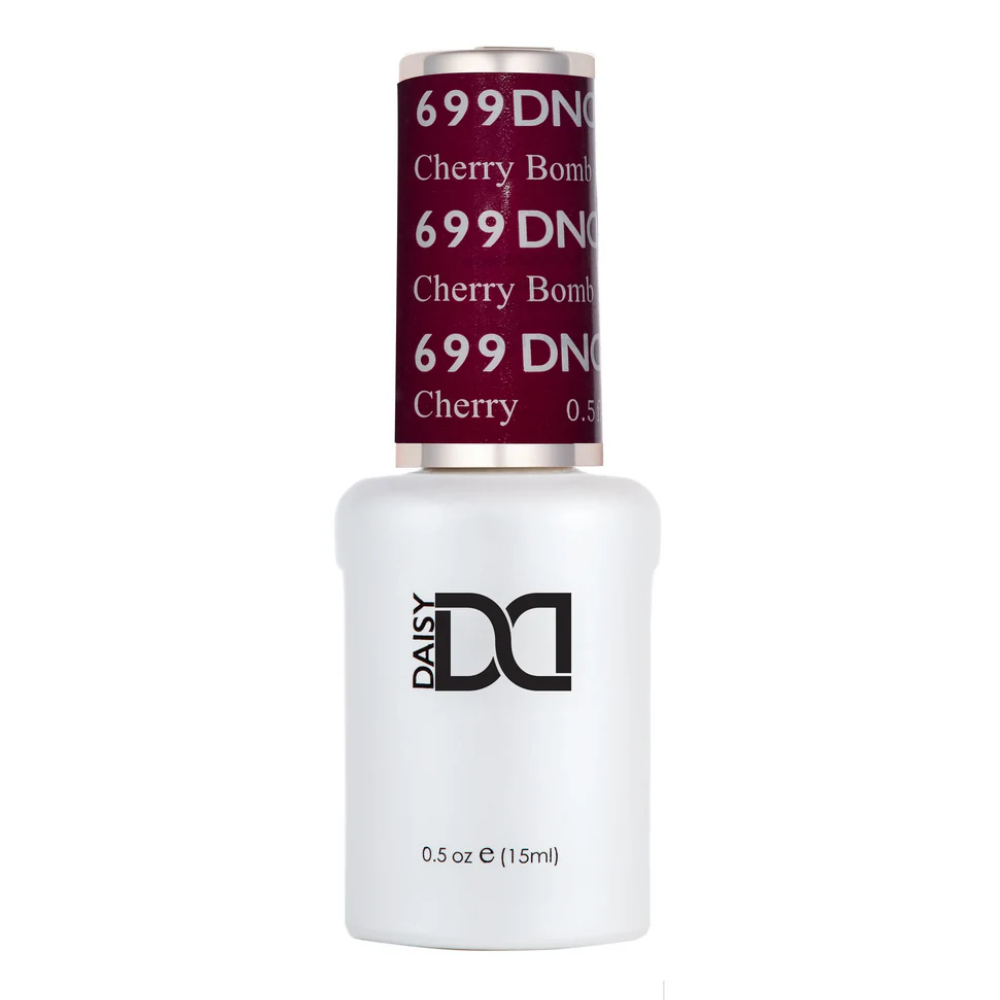 DND single gel polish 699 Cherry Bomb