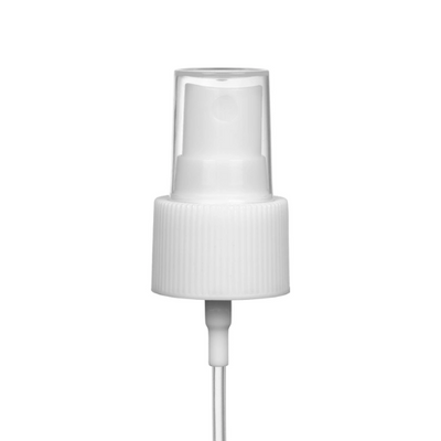 White Mist Plunger Sprayer for 8oz Bottle
