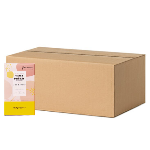 Avry 4 Step Pedi Kit - Milk & Honey
