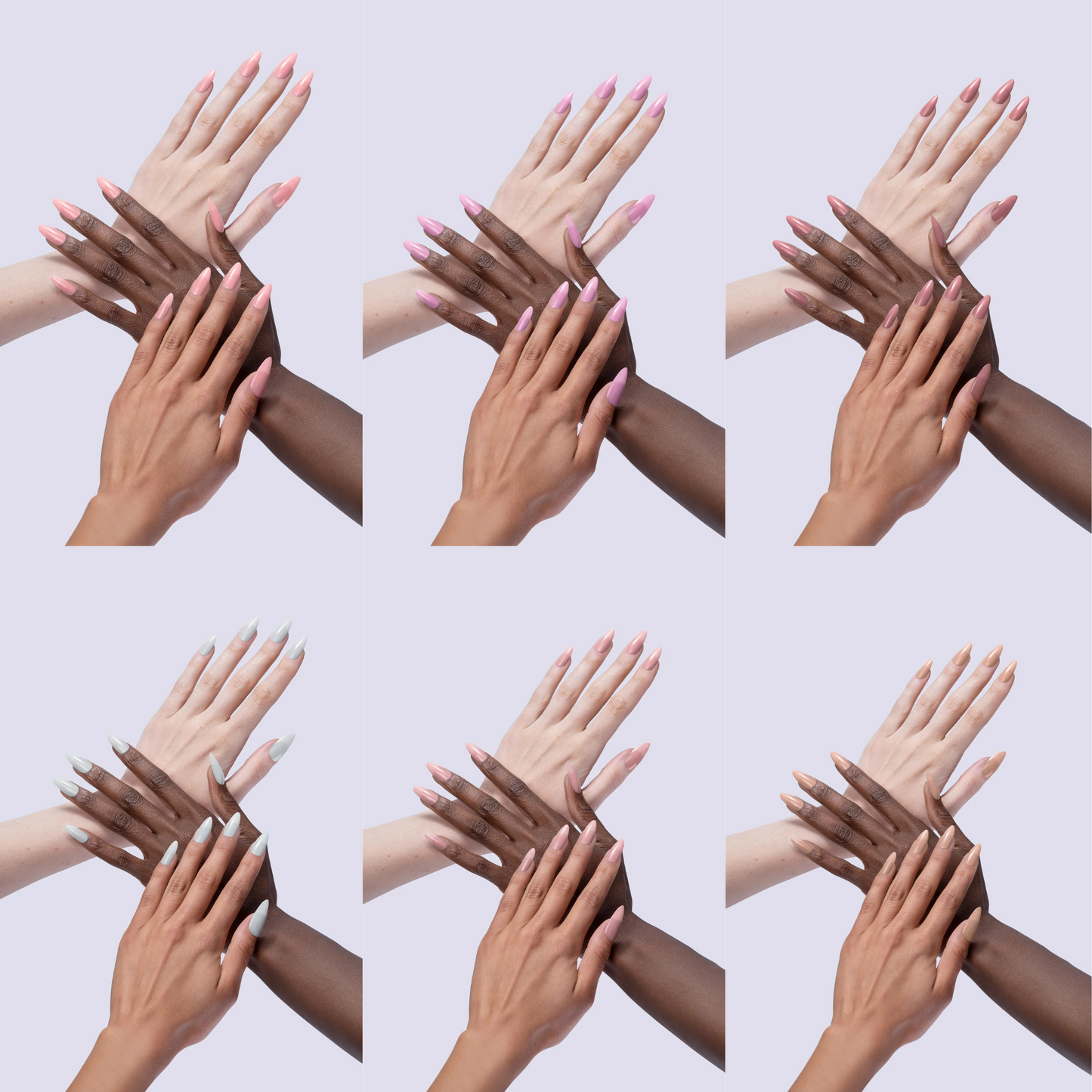 V Beauty Pure Romantic Retreat Rubber Base Collection - 6 Colors