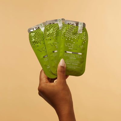example of Green Tea Detox 3 Step Pedi In A Box By Voesh