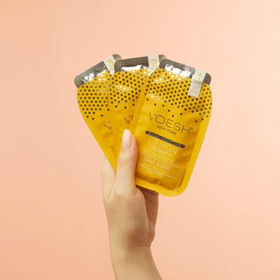 sample of Lemon Quench 3 Step Pedi In A Box by Voesh