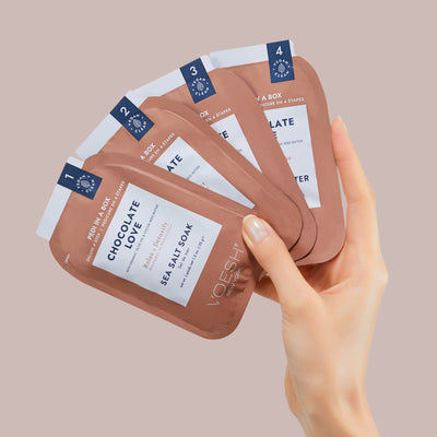 example of Chocolate Love 4 Step Spa Pedicure by Voesh