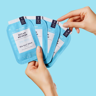 sample of Ocean Refresh 4 in 1 PediBox by Voesh