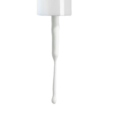 swatch of CMG02 White Nail Art Gel by Lechat