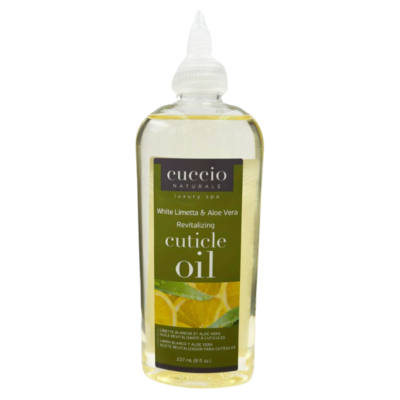 White Limetta & Aloe Vera Cuticle Revitalizing Oil 8oz by Cuccio