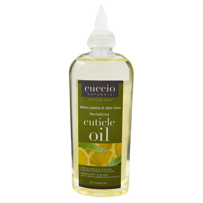 White Limetta & Aloe Vera Cuticle Revitalizing Oil 8oz by Cuccio