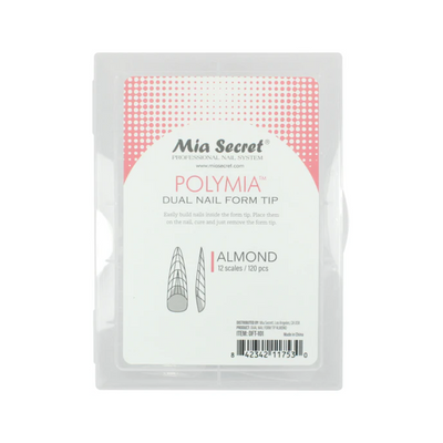 Almond Dual Nail Form Tip by Mia Secret