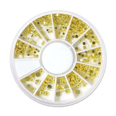 Gold Pinwheel Art 12pc