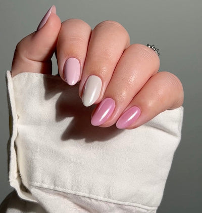 DND Chrome Effect - 01 White Pearl