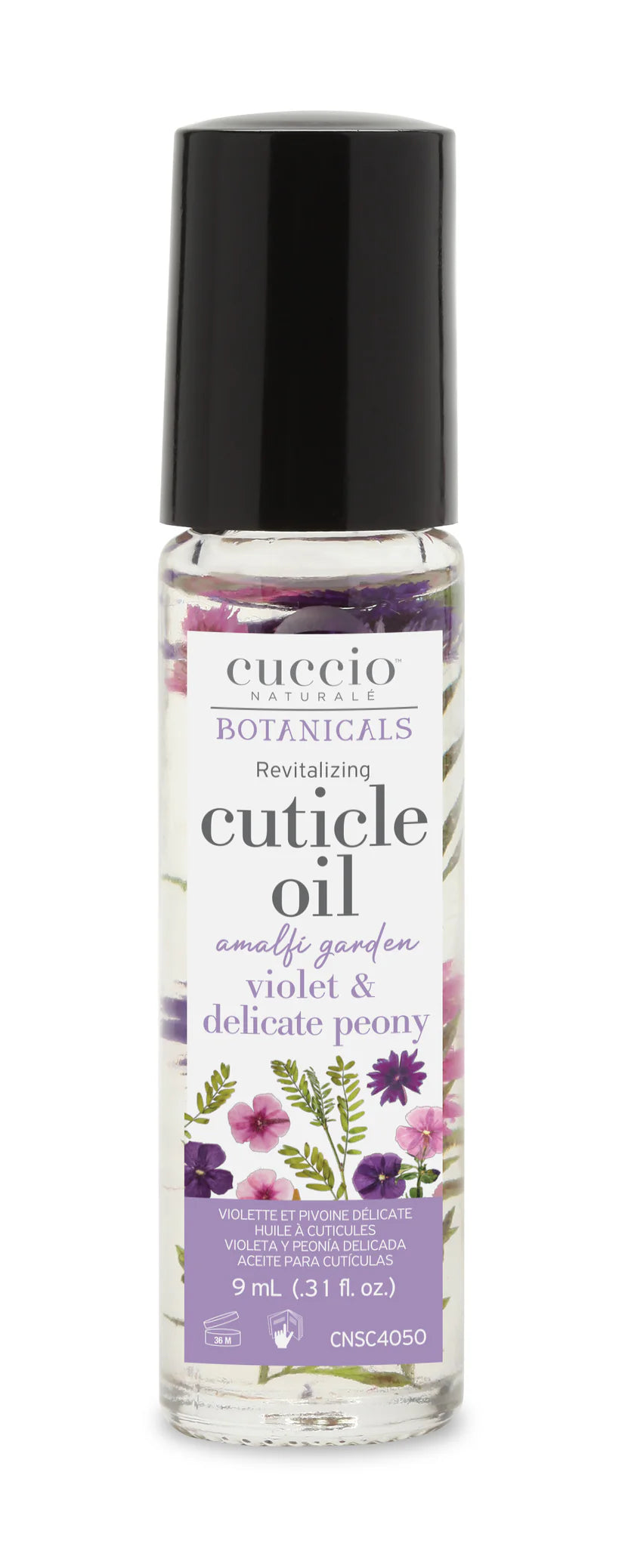 Amalfi Garden Cuticle Oil Roll-On 9ml by Cuccio