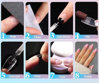 Cre8tion Extend Gel Soft Tips Fingers