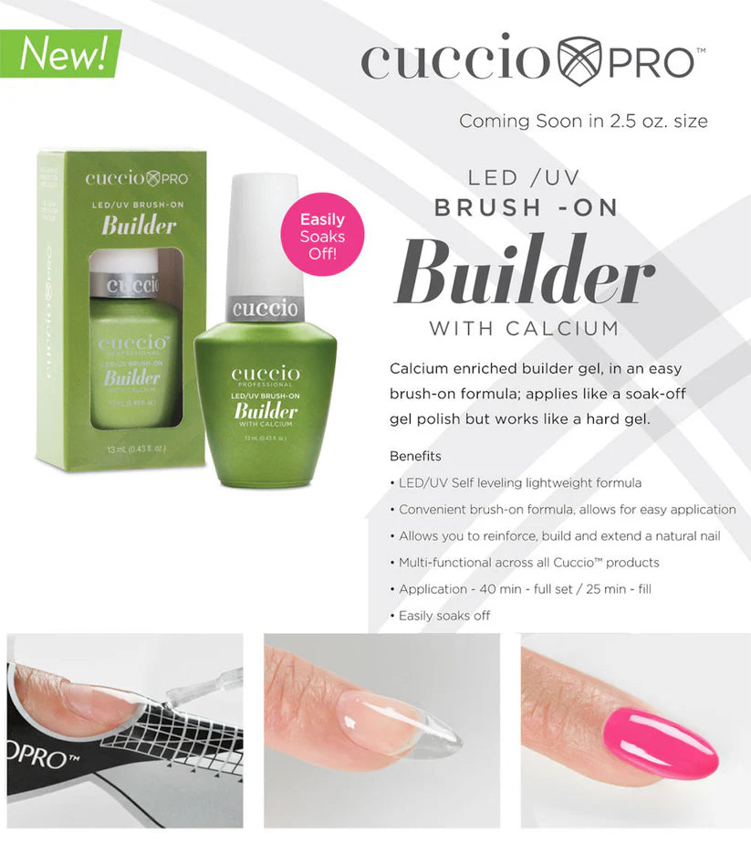 Cuccio LED/UV Brush-On Builder 0.43oz Info