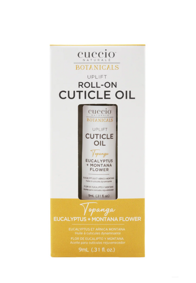 Cuccio Cuticle Oil Roll-On 9ml/0.31oz - Eucalyptus & Montana Flower