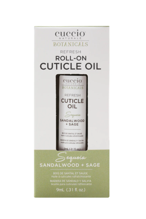 Cuccio Cuticle Oil Roll-On 9ml/0.31oz - Sandalwood & Sage