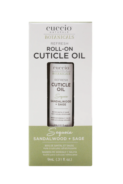 Cuccio Cuticle Oil Roll-On 9ml/0.31oz - Sandalwood & Sage