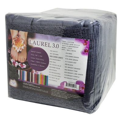 dark gray Laurel 3.0 Towels