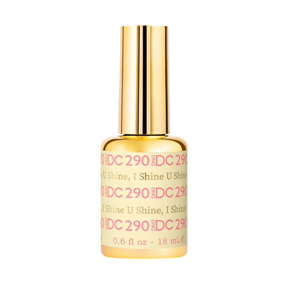 gel bottle of DND DC Gel - 290 I Shine U Shine