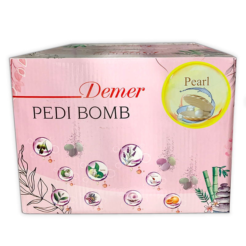 Demer Pedi Bomb Pearl 400pc