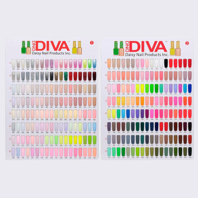 DND Diva Swatch Book