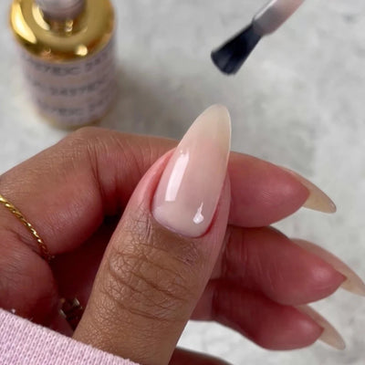 DND DC Dap Dip Powder 1.6oz - 2437 Satin Luna finger