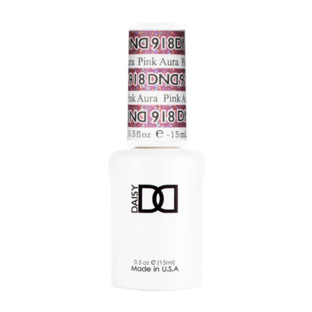 gel bottle of DND Gel Polish - 918 Pink Aura