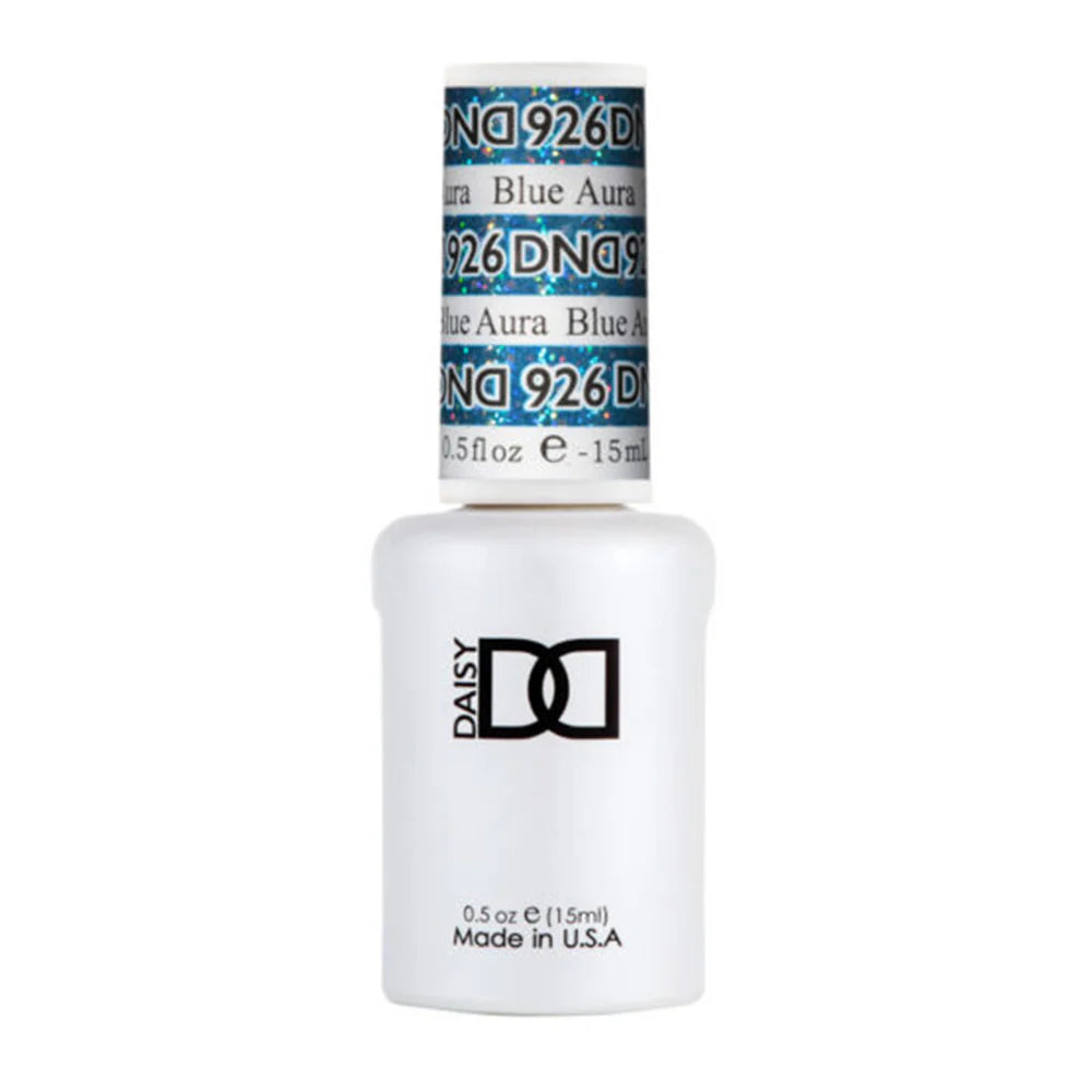 gel bottle of DND Gel Polish - 926 Blue Aura