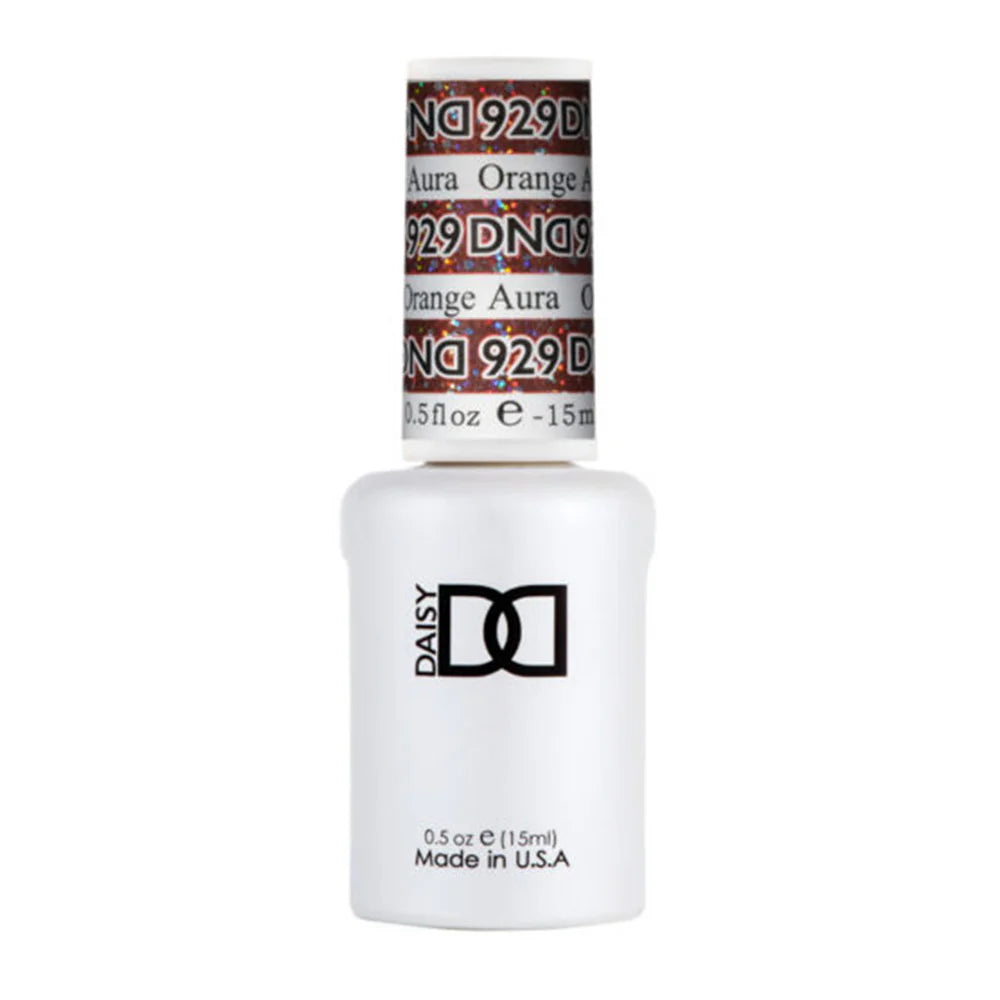 gel bottle of DND Gel Polish - 929 Orange Aura
