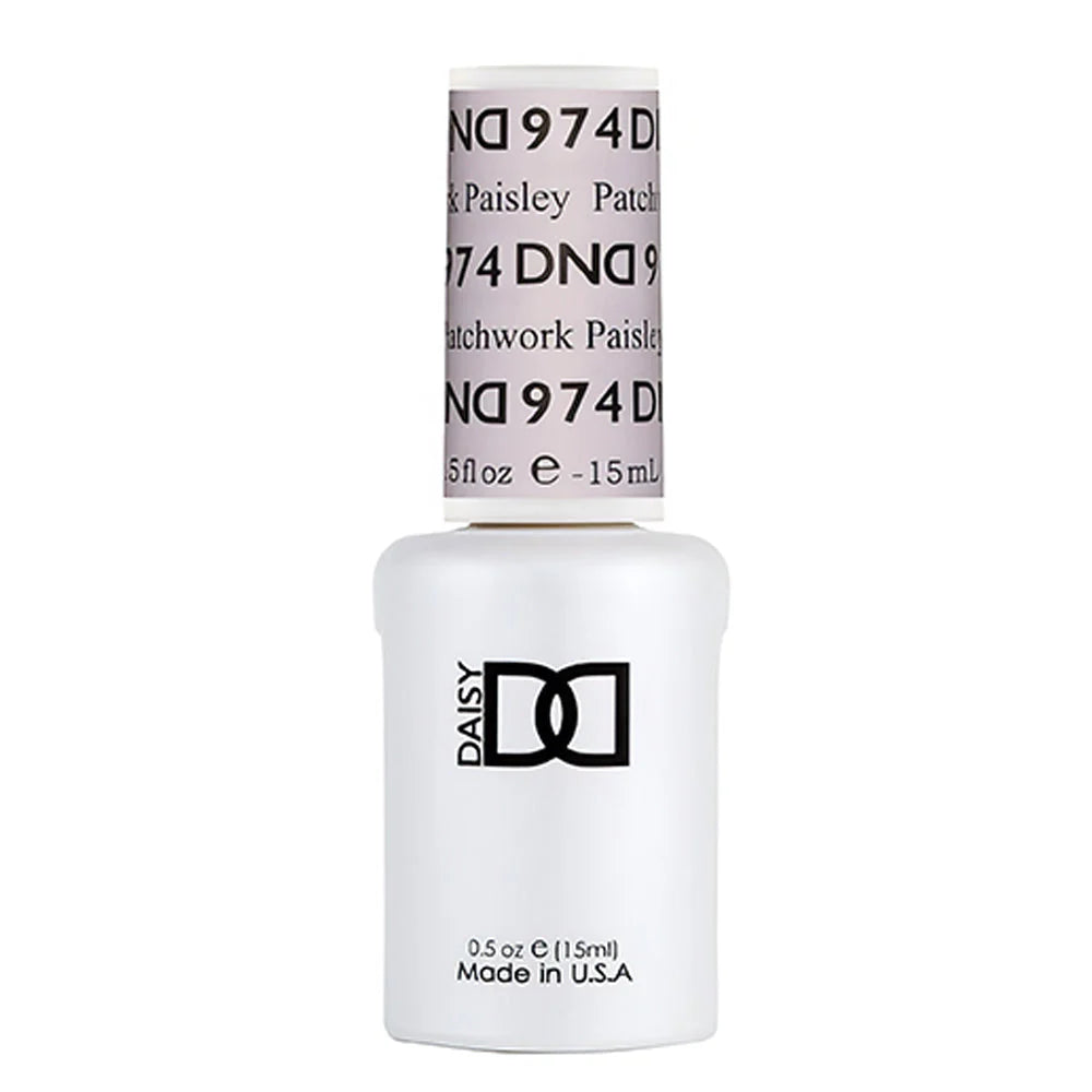 gel bottle of DND Gel Polish - 974 Patchwork Paisley