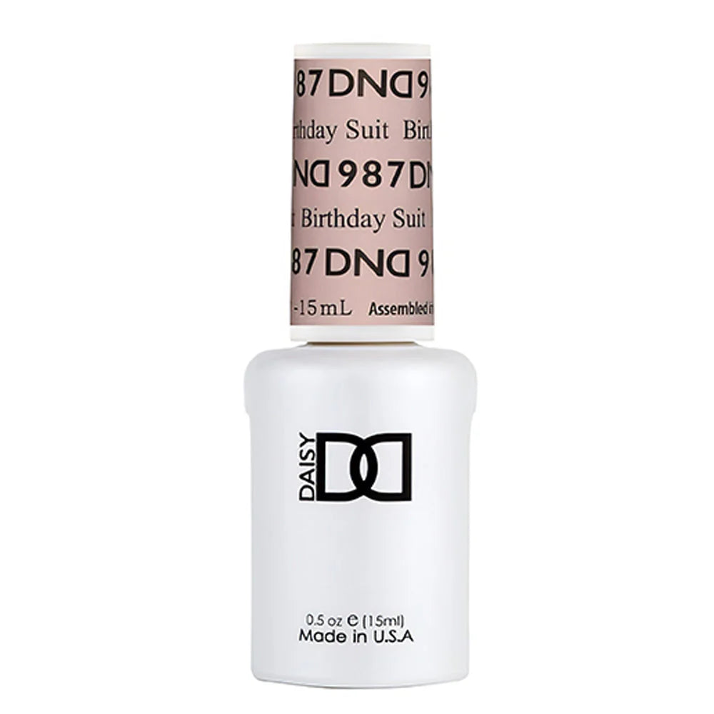 gel bottle of DND Gel Polish - 987 Birthday Suit