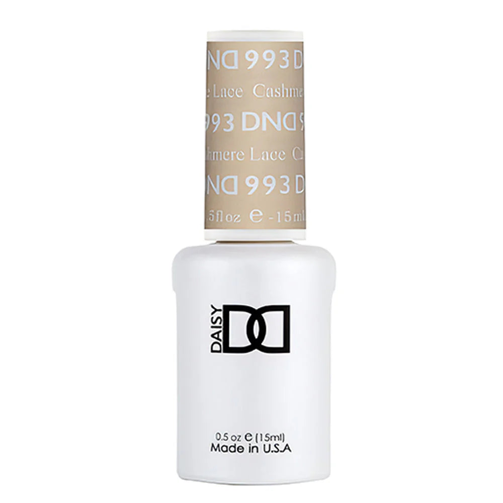 gel bottle of DND Gel Polish - 993 Cashmere Lace