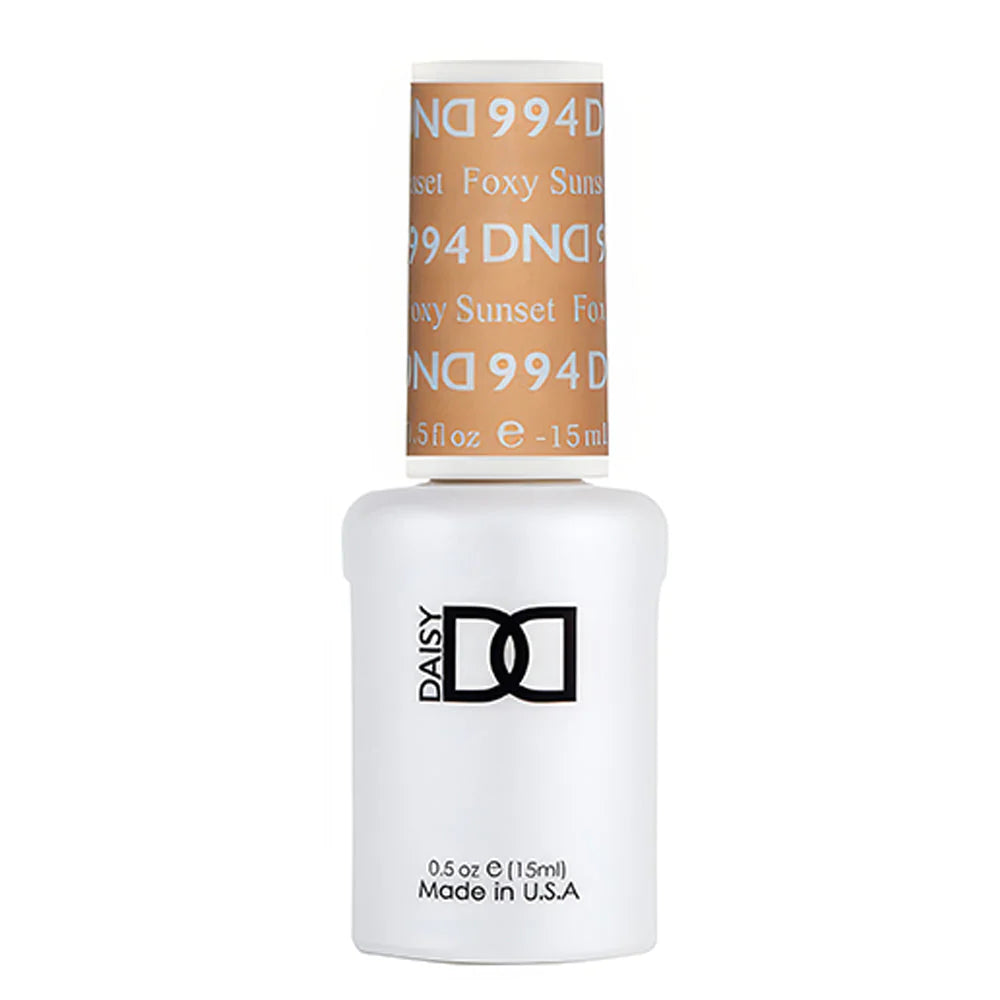 gel bottle of DND Gel Polish 994 Foxy Sunset